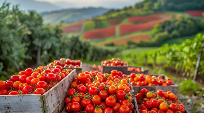 La montée en puissance des tomates chinoises : une menace réelle pour le géant italien Mutti