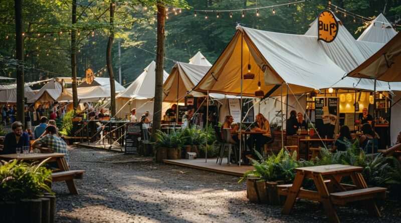 Les médias se réinventent dans le tourisme : découvrez leurs étonnantes initiatives de campings à bistrots