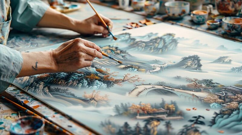 Redécouvrez le monde de l'art : comment des artistes chinois révolutionnent-ils les techniques traditionnelles de peinture